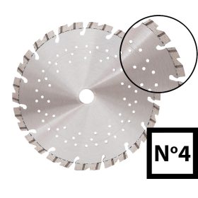   230x22 gyémánttárcsa No4 tégla,beton,vasaltbeton,betoncserép