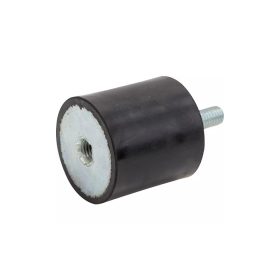 M 4x10 hengeres gumibak 15/15